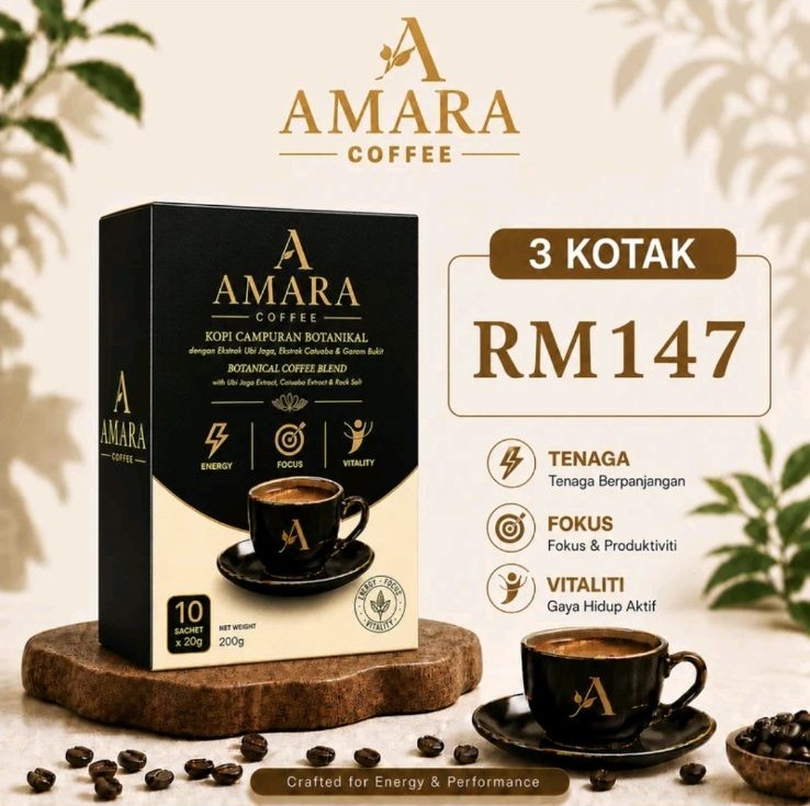 3 Kotak Amara Coffee
